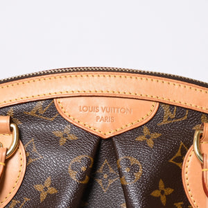極美品 ルイヴィトン LOUIS VUITTON ティヴォリPM ハンドバッグ モノグラム M40143/VI4009/ブラウン 美品 4a001269