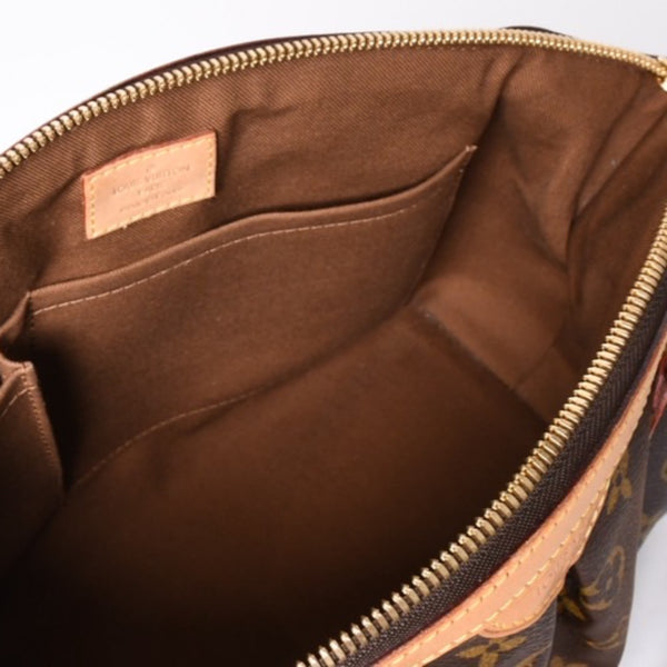 極美品 ルイヴィトン LOUIS VUITTON ティヴォリPM ハンドバッグ モノグラム M40143/VI4009/ブラウン 美品 4a001269