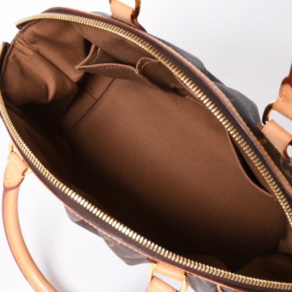 極美品 ルイヴィトン LOUIS VUITTON ティヴォリPM ハンドバッグ モノグラム M40143/VI4009/ブラウン 美品 4a001269