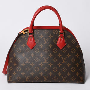 Very Good Condition Louis Vuitton Alma Bag Into Bag Handbag M41779/SP3146/Red/Monogram/Accessories: Strap Good Condition 4a001268