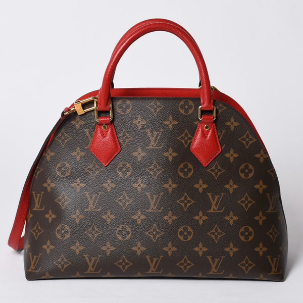 Very Good Condition Louis Vuitton Alma Bag Into Bag Handbag M41779/SP3146/Red/Monogram/Accessories: Strap Good Condition 4a001268