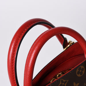 Very Good Condition Louis Vuitton Alma Bag Into Bag Handbag M41779/SP3146/Red/Monogram/Accessories: Strap Good Condition 4a001268