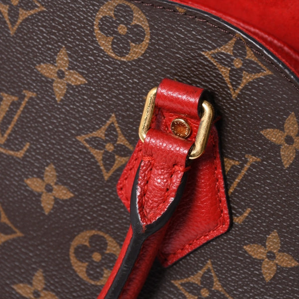 Very Good Condition Louis Vuitton Alma Bag Into Bag Handbag M41779/SP3146/Red/Monogram/Accessories: Strap Good Condition 4a001268