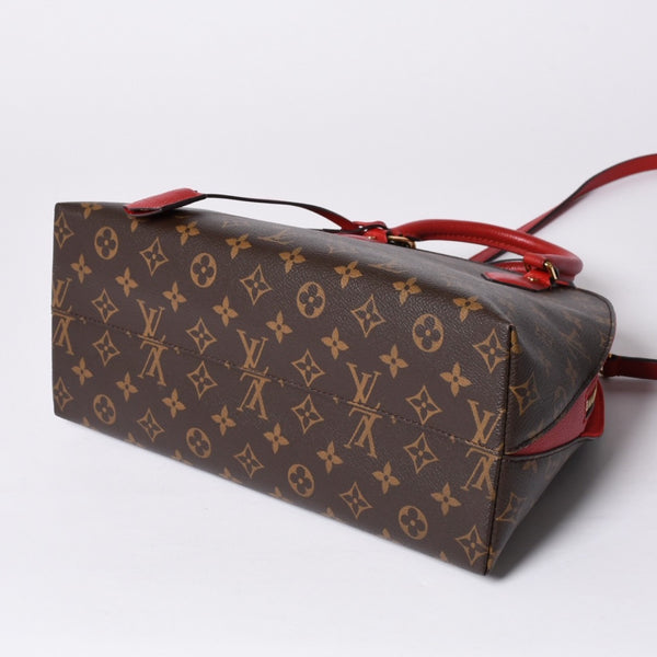 Very Good Condition Louis Vuitton Alma Bag Into Bag Handbag M41779/SP3146/Red/Monogram/Accessories: Strap Good Condition 4a001268