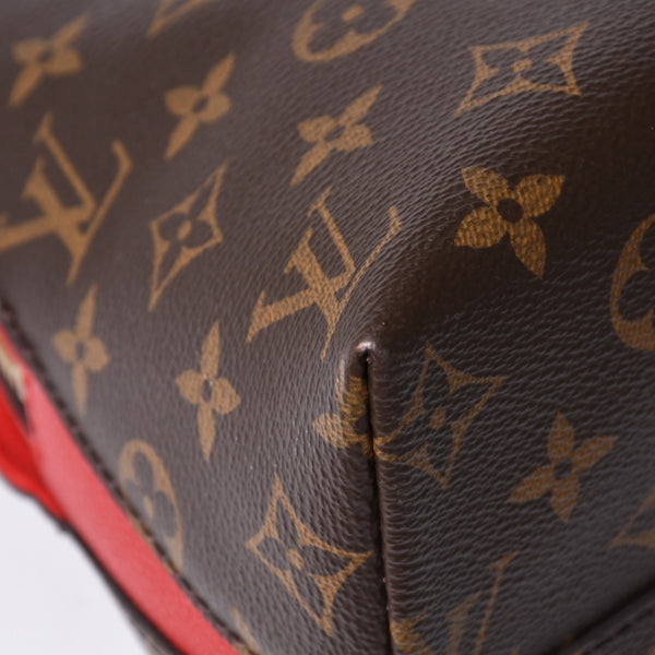 Very Good Condition Louis Vuitton Alma Bag Into Bag Handbag M41779/SP3146/Red/Monogram/Accessories: Strap Good Condition 4a001268