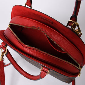 Very Good Condition Louis Vuitton Alma Bag Into Bag Handbag M41779/SP3146/Red/Monogram/Accessories: Strap Good Condition 4a001268