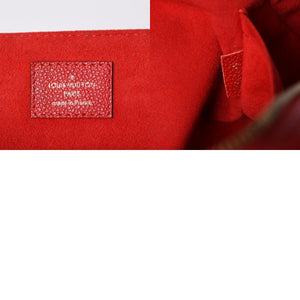 Very Good Condition Louis Vuitton Alma Bag Into Bag Handbag M41779/SP3146/Red/Monogram/Accessories: Strap Good Condition 4a001268