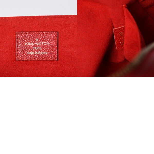 Very Good Condition Louis Vuitton Alma Bag Into Bag Handbag M41779/SP3146/Red/Monogram/Accessories: Strap Good Condition 4a001268