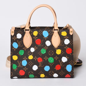 Like new LOUIS VUITTON Onsago PM Yayoi Kusama M46380 Monogram Ladies Used 4a001358