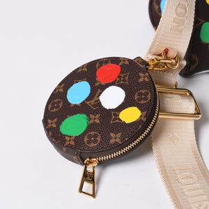 Like new LOUIS VUITTON Onsago PM Yayoi Kusama M46380 Monogram Ladies Used 4a001358