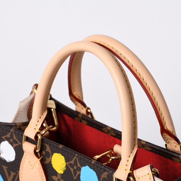 Like new LOUIS VUITTON Onsago PM Yayoi Kusama M46380 Monogram Ladies Used 4a001358