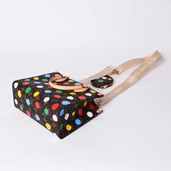 Like new LOUIS VUITTON Onsago PM Yayoi Kusama M46380 Monogram Ladies Used 4a001358