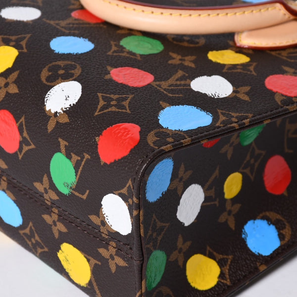Like new LOUIS VUITTON Onsago PM Yayoi Kusama M46380 Monogram Ladies Used 4a001358