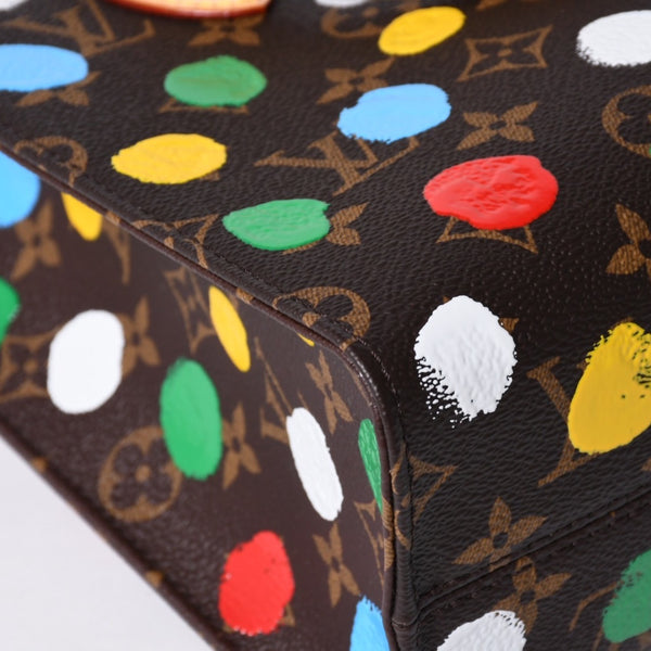 Like new LOUIS VUITTON Onsago PM Yayoi Kusama M46380 Monogram Ladies Used 4a001358