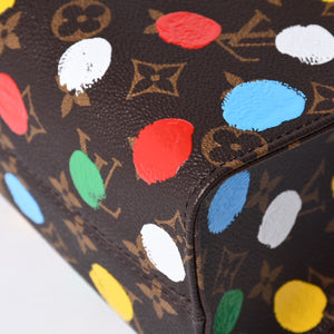 Like new LOUIS VUITTON Onsago PM Yayoi Kusama M46380 Monogram Ladies Used 4a001358