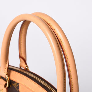極美品 ルイヴィトン LOUIS VUITTON ティヴォリPM ハンドバッグ モノグラム M40143/VI4009/ブラウン 美品 4a001269