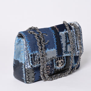 Very Good Condition CHANEL CHANEL Deca Matelasse 30 S Flap W Chain Shoulder Bag No. 21 Coco Mark Patchwork Stitch Used 4a001187