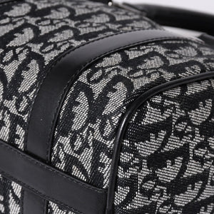 Very Good Condition Christian Dior Dior Handbag Mini Boston Trotter Black Speedy 20cm Used 4a001270