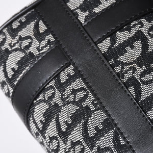 Very Good Condition Christian Dior Dior Handbag Mini Boston Trotter Black Speedy 20cm Used 4a001270