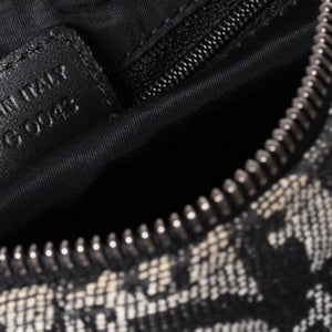 Very Good Condition Christian Dior Dior Handbag Mini Boston Trotter Black Speedy 20cm Used 4a001270