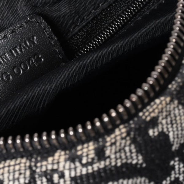 Very Good Condition Christian Dior Dior Handbag Mini Boston Trotter Black Speedy 20cm Used 4a001270