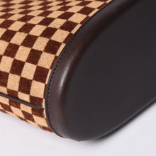 画像をギャラリービューアに読み込む, 極美品 LOUIS VUITTON ルイヴィトン ダミエソバージュ インパラ ハンドバッグ M92133 ハラコ レザー ゴールド金具 中古 4b013864