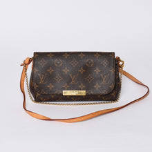 画像をギャラリービューアに読み込む, 極美品 LOUIS VUITTON ルイヴィトン フェイボリットPM ショルダーバッグ M40717 モノグラム ブラウン ゴールド金具 中古 4a001285