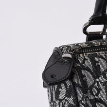 画像をギャラリービューアに読み込む, 極美品 Christian Dior ディオール ハンドバッグ ミニボストン トロッター ブラック スピーディ 20cm 中古 4a001270