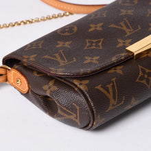 画像をギャラリービューアに読み込む, 極美品 LOUIS VUITTON ルイヴィトン フェイボリットPM ショルダーバッグ M40717 モノグラム ブラウン ゴールド金具 中古 4a001285
