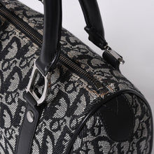 画像をギャラリービューアに読み込む, 極美品 Christian Dior ディオール ハンドバッグ ミニボストン トロッター ブラック スピーディ 20cm 中古 4a001270