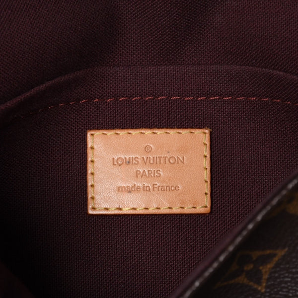 極美品 LOUIS VUITTON ルイヴィトン フェイボリットPM ショルダーバッグ M40717 モノグラム ブラウン ゴールド金具 中古 4a001285