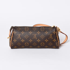 Very good condition LOUIS VUITTON Pochette Eva chain shoulder bag M13567 Monogram gold hardware Used 4a001279