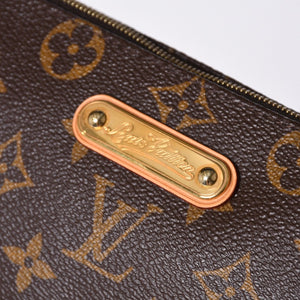 Very good condition LOUIS VUITTON Pochette Eva chain shoulder bag M13567 Monogram gold hardware Used 4a001279