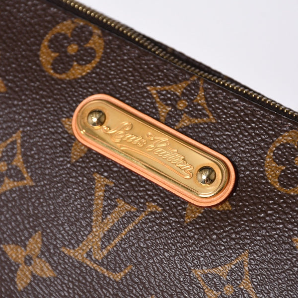 Very good condition LOUIS VUITTON Pochette Eva chain shoulder bag M13567 Monogram gold hardware Used 4a001279
