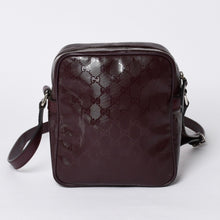 画像をギャラリービューアに読み込む, GUUCI グッチ Shoulder Bag ショルダーバッグ GGスプリーム 233268 ワインレッド 美品 中古 4a000270