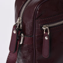 画像をギャラリービューアに読み込む, GUUCI グッチ Shoulder Bag ショルダーバッグ GGスプリーム 233268 ワインレッド 美品 中古 4a000270