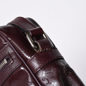 GUUCI グッチ Shoulder Bag ショルダーバッグ GGスプリーム 233268 ワインレッド 美品 中古 4a000270