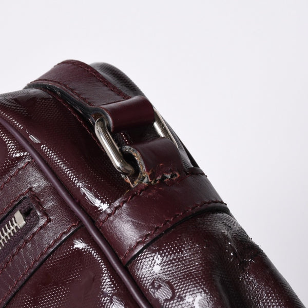 GUUCI グッチ Shoulder Bag ショルダーバッグ GGスプリーム 233268 ワインレッド 美品 中古 4a000270