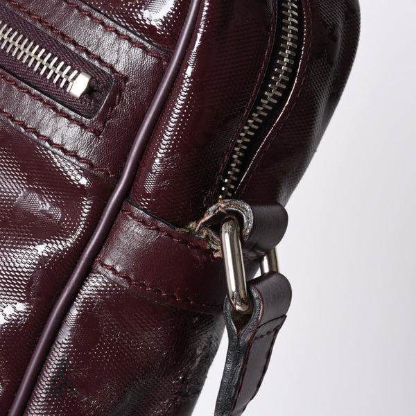 GUUCI グッチ Shoulder Bag ショルダーバッグ GGスプリーム 233268 ワインレッド 美品 中古 4a000270