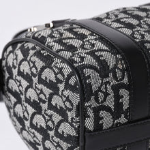画像をギャラリービューアに読み込む, 極美品 Christian Dior ディオール ハンドバッグ ミニボストン トロッター ブラック スピーディ 20cm 中古 4a001270