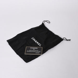 Very Good Condition CHANEL Mini Matelasse Chain Shoulder Bag No. 8 Caviar Skin Gold Hardware Beige Used 4a001544