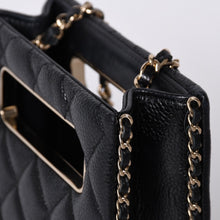 画像をギャラリービューアに読み込む, 極美品 CHANEL シャネル EVENING BAG イヴニングバッグ チェーンショルダーバッグ AS3314 ランダム番台 ココマーク キャビアスキン 中古 4a001277