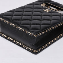 画像をギャラリービューアに読み込む, 極美品 CHANEL シャネル EVENING BAG イヴニングバッグ チェーンショルダーバッグ AS3314 ランダム番台 ココマーク キャビアスキン 中古 4a001277