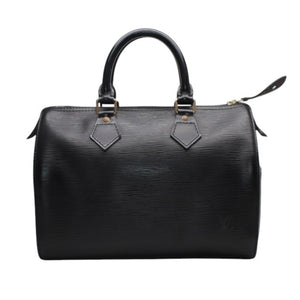 LOUIS VUITTON Handbag Mini Boston Bag Speedy 25 M43012/VI0923/Black/Epi Good Used 4a001278