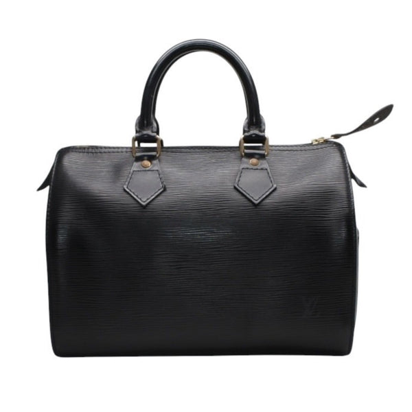 LOUIS VUITTON Handbag Mini Boston Bag Speedy 25 M43012/VI0923/Black/Epi Good Used 4a001278