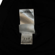 画像をギャラリービューアに読み込む, 新品未使用 CHROME HEARTS クロムハーツ 長袖Tシャツ サイズXL ネックロゴ オールドイングリッシュロゴ ブラック 中古 4a001317