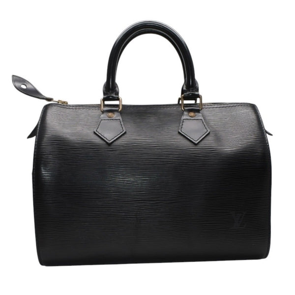 LOUIS VUITTON Handbag Mini Boston Bag Speedy 25 M43012/VI0923/Black/Epi Good Used 4a001278