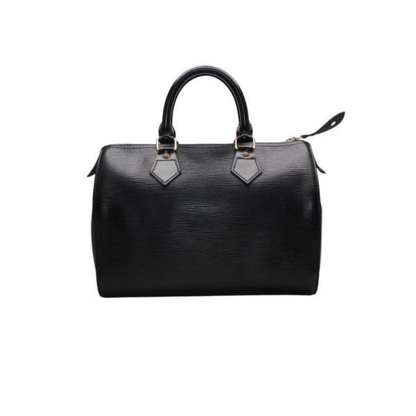 LOUIS VUITTON Handbag Mini Boston Bag Speedy 25 M43012/VI0923/Black/Epi Good Used 4a001278