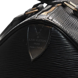 LOUIS VUITTON Handbag Mini Boston Bag Speedy 25 M43012/VI0923/Black/Epi Good Used 4a001278