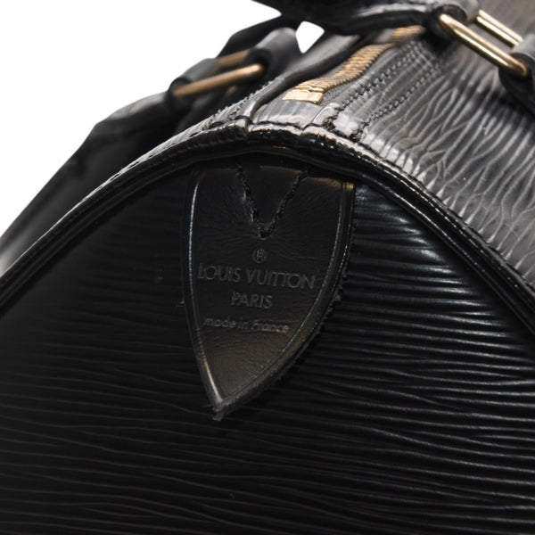 LOUIS VUITTON Handbag Mini Boston Bag Speedy 25 M43012/VI0923/Black/Epi Good Used 4a001278